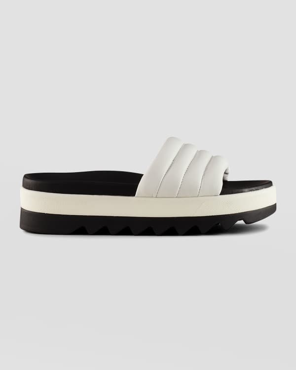 Bernardo Tia Flat Slide Sandals | Neiman Marcus