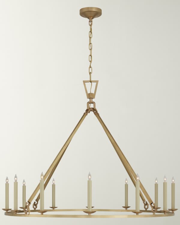 Darlana XL Wrapped Ring Chandelier main image 0