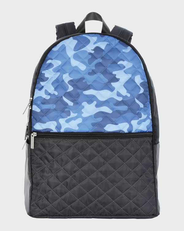 Off-White Boy's Rounded Logo Mini Backpack