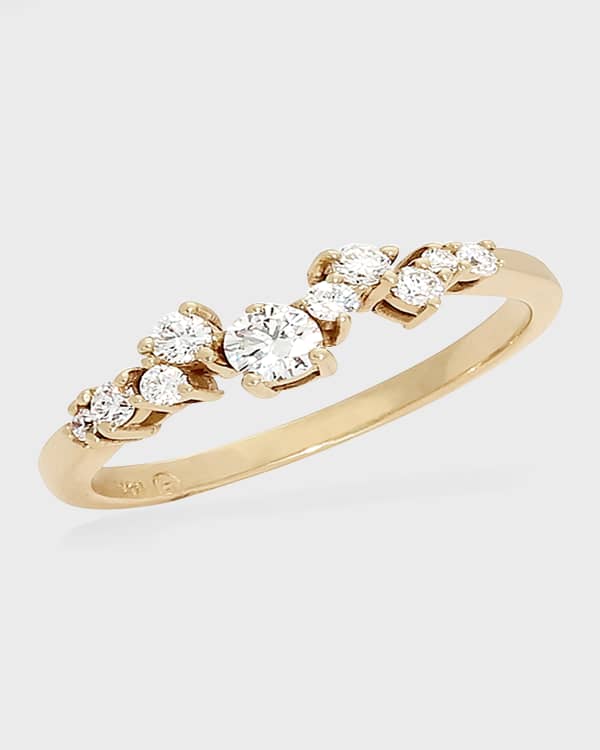 Anitta Crystal Leaf ring – My Gold lotus Designs