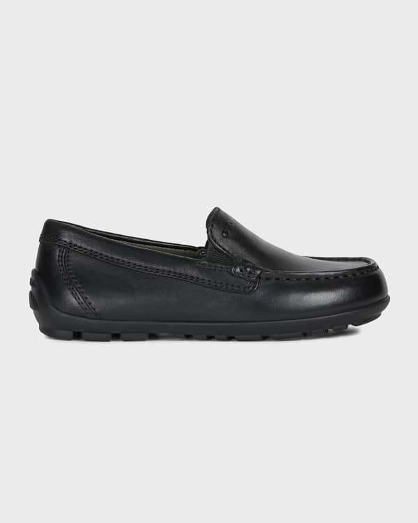 Geox Boy's Moccasin, Black, 6.5 Big Kid | Loafers