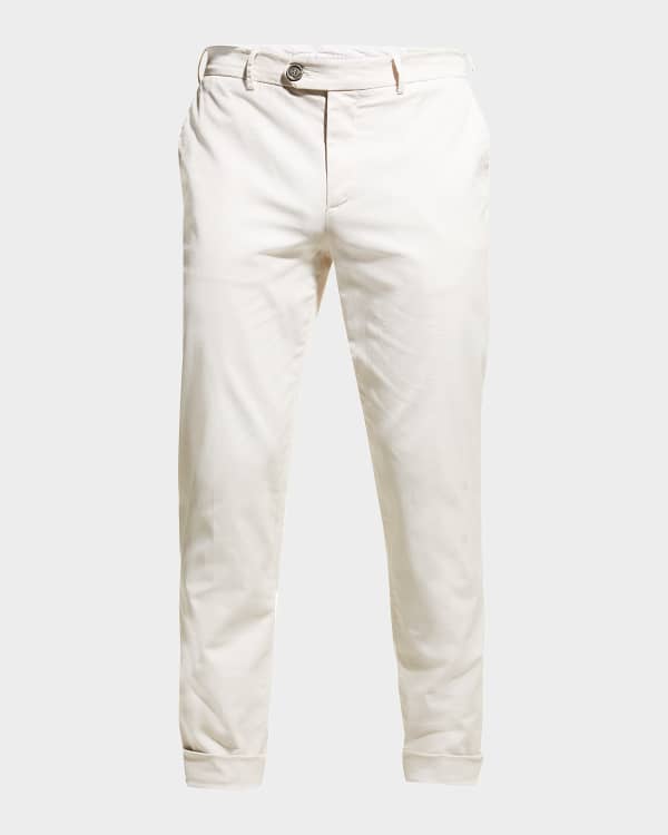 Emporio Armani Men's J15 Techno-Stretch Straight-Leg Pants