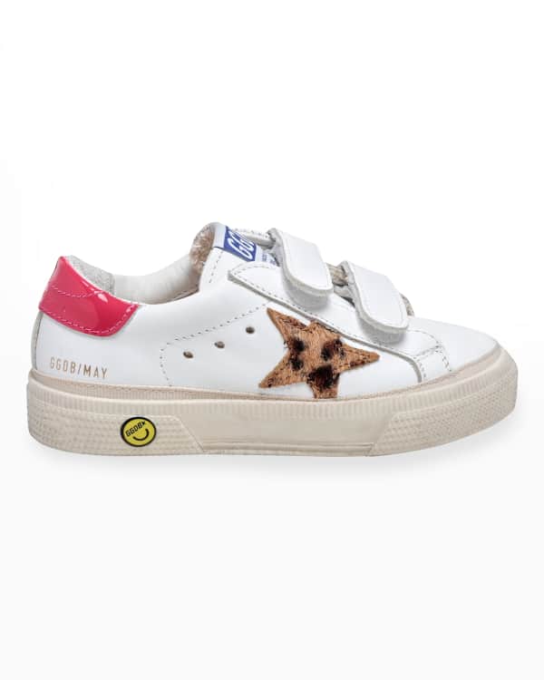 Alexander McQueen Girl s Oversized Glitter Sneakers Toddler Kids