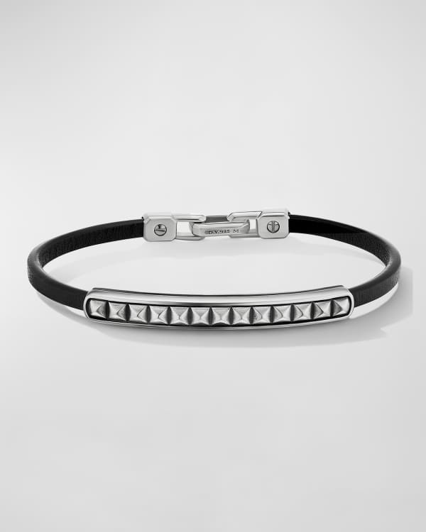 Tiny Silver Heart Bracelet For Women Valentino - Black, Harbour UK  Bracelets