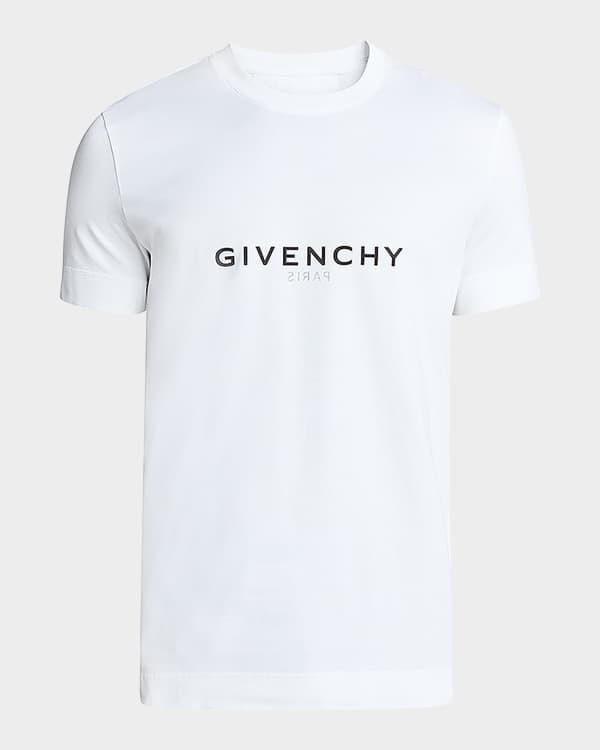 Givenchy Men's Basic Logo Crew T-Shirt - Bergdorf Goodman