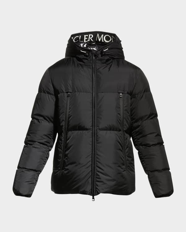 Emporio Armani Men's Hooded Down Puffer Jacket | Neiman Marcus