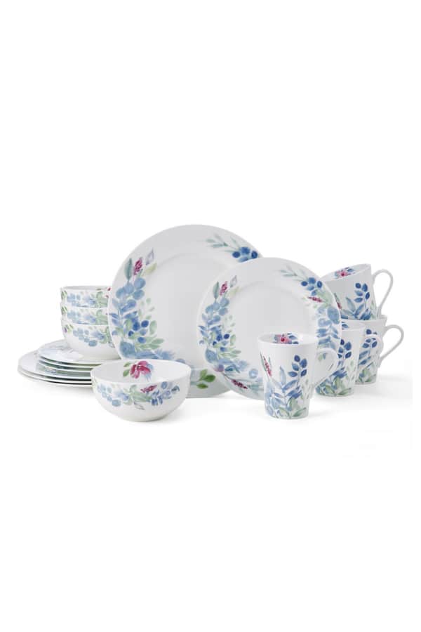 Mikasa Butterfly Garden 16Piece Dinnerware Set Neiman Marcus