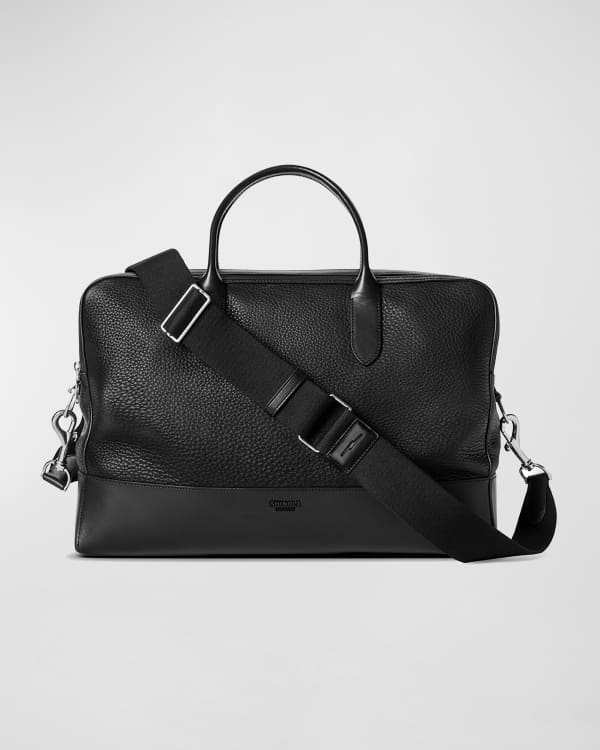 Shinola Men's Navigator Leather Laptop Briefcase | Neiman Marcus