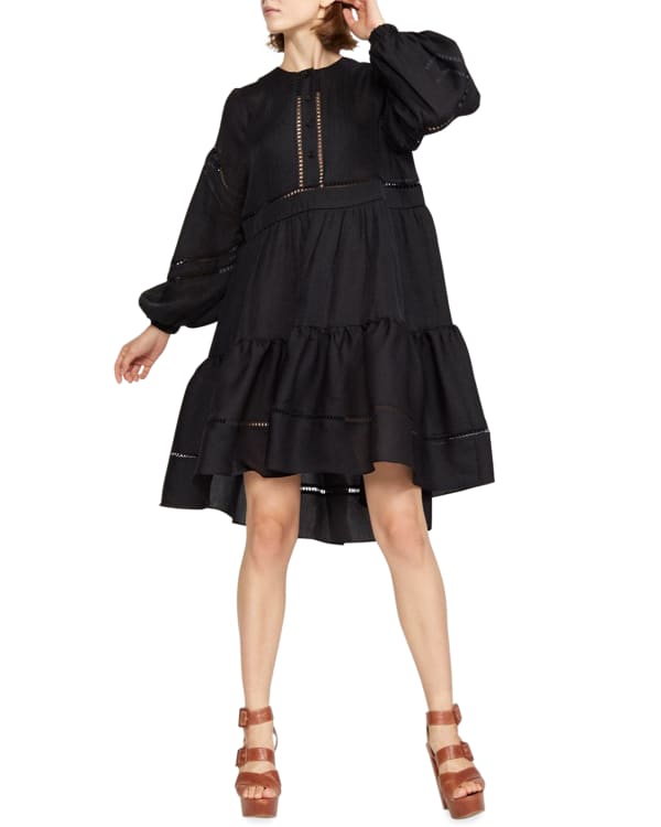 cynthia rowley talia silk dress Talita Silk Wrap Dress  Cynthia Rowley
