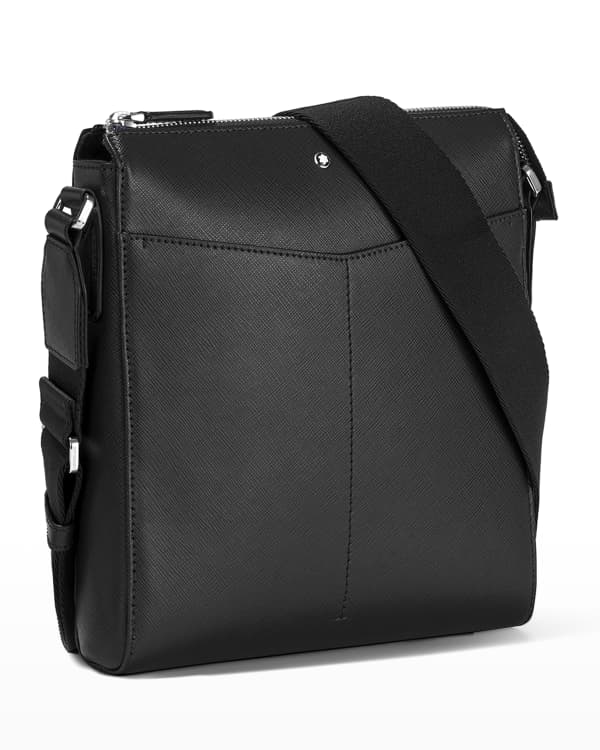 TOM FORD Men's Leather Zip Crossbody Bag Neiman Marcus