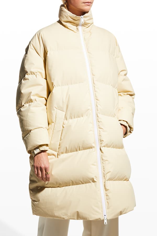 TOM FORD Oversized Quilted Faux-Fur Puffer Coat | Neiman Marcus