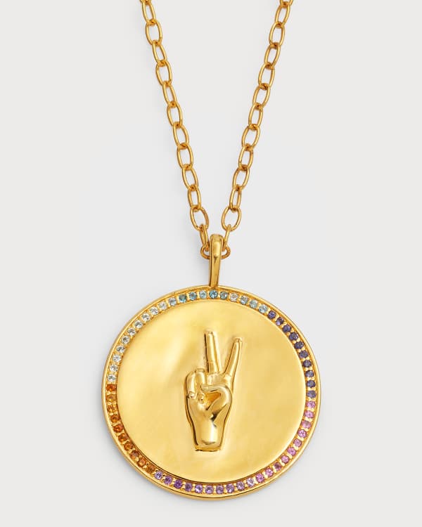 18kt white gold diamond Pixie pendant necklace