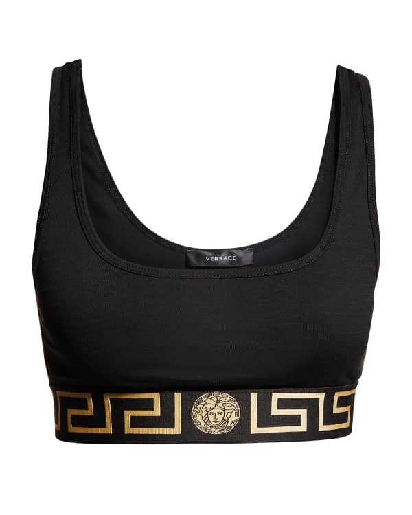 Greca Border Sports Bra Top