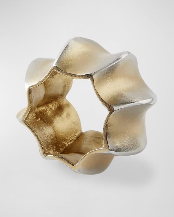 Kim Seybert Trinity Napkin Ring in Multi, Set of 4 in a Gift Box | Bloomingdale's