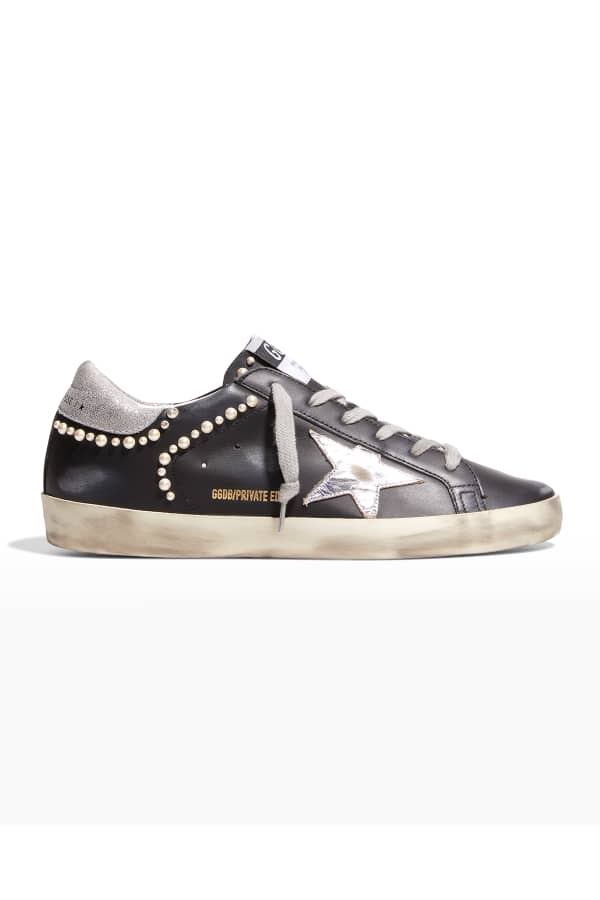 Golden Goose Superstar Navy Glitter