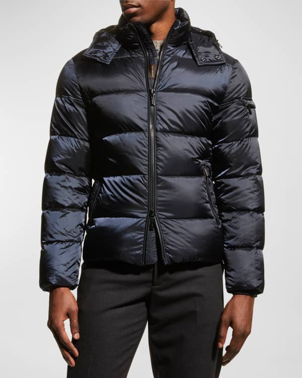 Moorer layered padded jacket - Grey