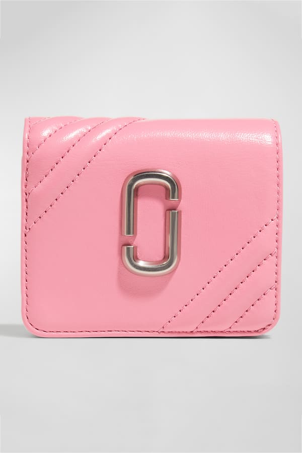 marc jacobs mini compact lambskin wallet