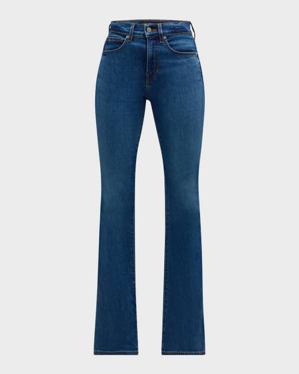 Tyra High Waisted Flare Jean in light wash