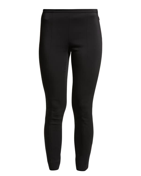 THE ROW Woolworth Mid-Rise Ankle Leggings - Bergdorf Goodman