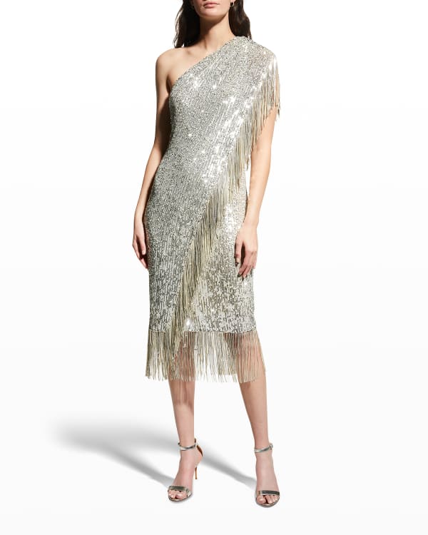 badgley mischka collection embellished long-sleeve scuba coat dress Badgley Mischka Collection Embellished Long-Sleeve Scuba Coat Dress
