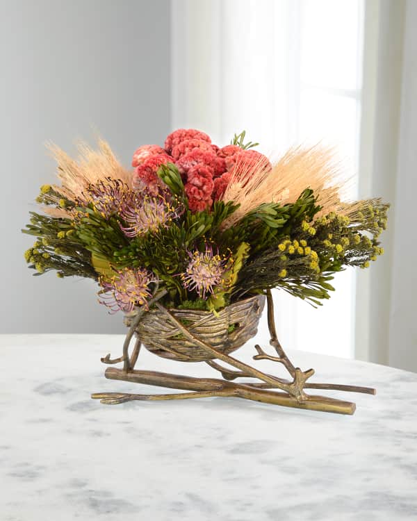 JohnRichard Collection Water Lilies FauxFloral Arrangement Neiman