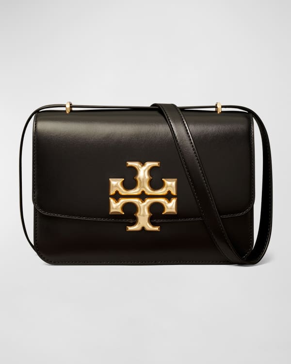 Tory Burch Eleanor Small Convertible Velvet Shoulder Bag | Neiman Marcus
