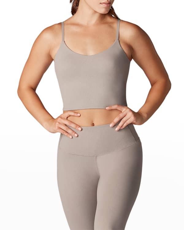 Buy Alo Yoga® Ribbed Defined Long Sleeve Bra - Green Glow At 20% Off