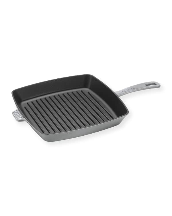 Staub Cast Iron 10 Fry Pan, Graphite Grey