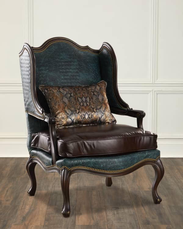 Massoud wingback hot sale chair