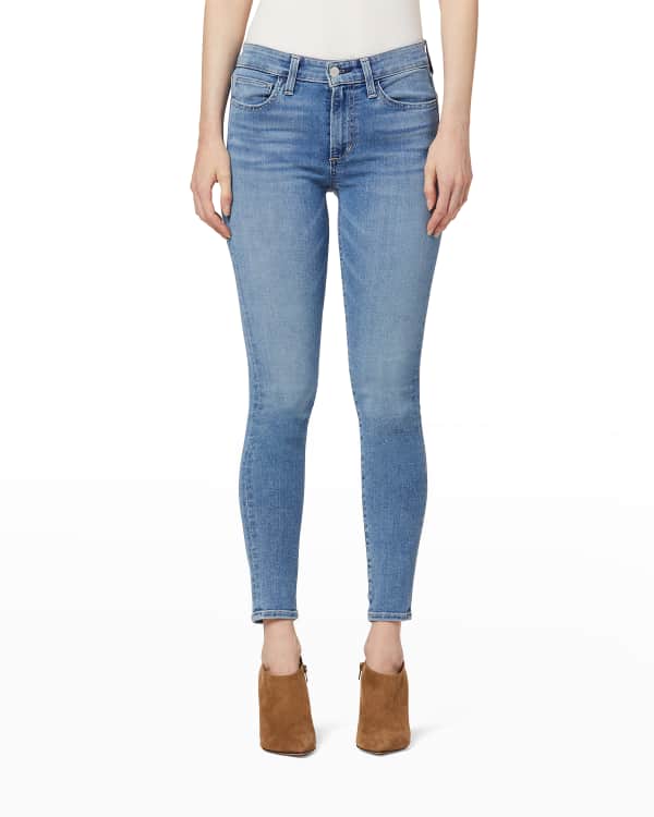Current/Elliott The Stiletto Distressed Ankle Skinny Jeans Neiman Marcus