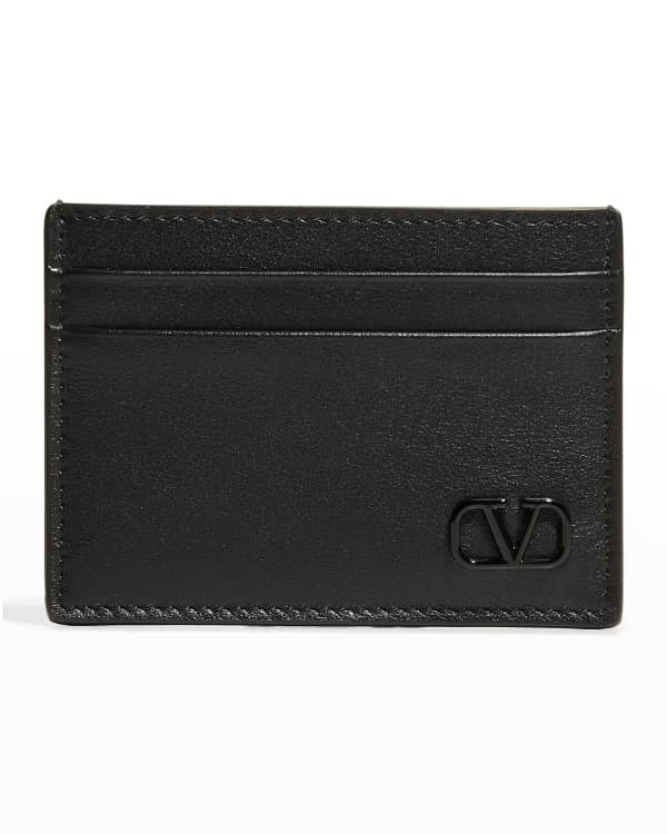 Valentino Garavani VLOGO - Credit card holder for Man - Black