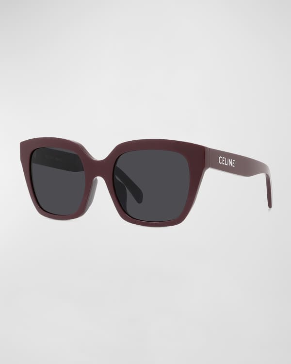 Versace Greca Acetate Rectangle Sunglasses