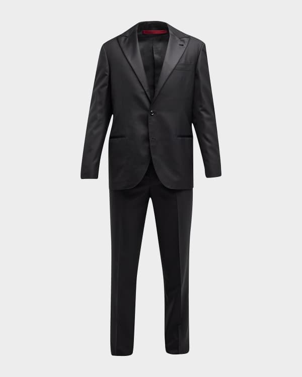 時計 \"(anonym)\" BESPOKE LINE / 'TUXEDO DUO' Soho Line single-breasted suit in wool and cashmere