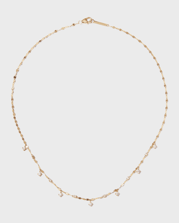 LANA 14k Gold Marquise-Cut Diamond Pendant Necklace | Neiman Marcus