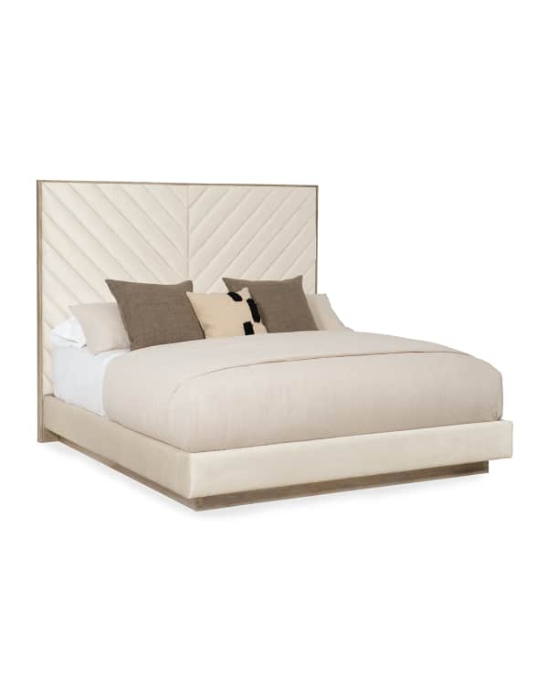 Caracole top streamline bed