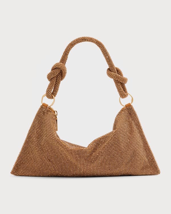 Tory Burch Kira Small Tassel Tweed Convertible Shoulder Bag