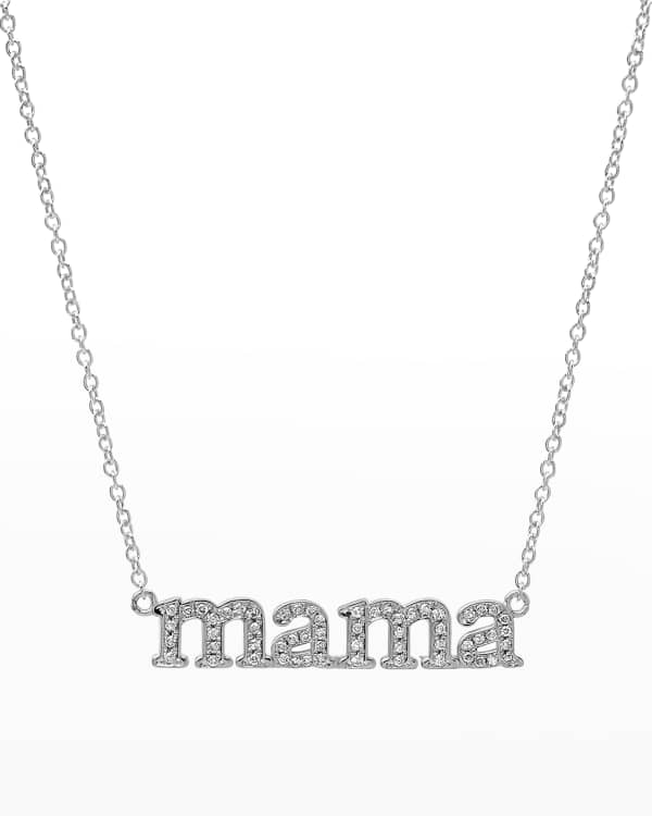 Brevity Mama Small Pendant Necklace Neiman Marcus