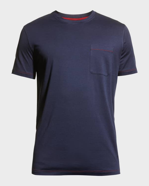Ghiaia Men s Cashmere Silk T Shirt Neiman Marcus