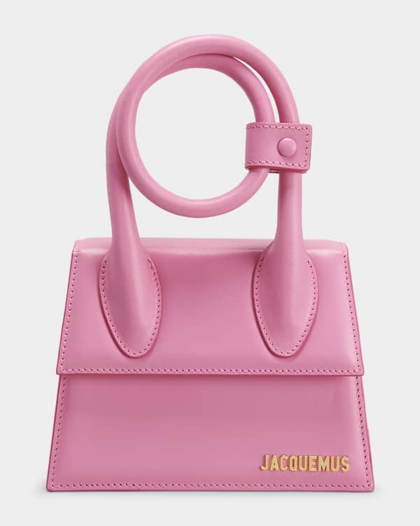 Jacquemus Le Chiquito Moyen Leather Top-Handle Bag | Neiman Marcus