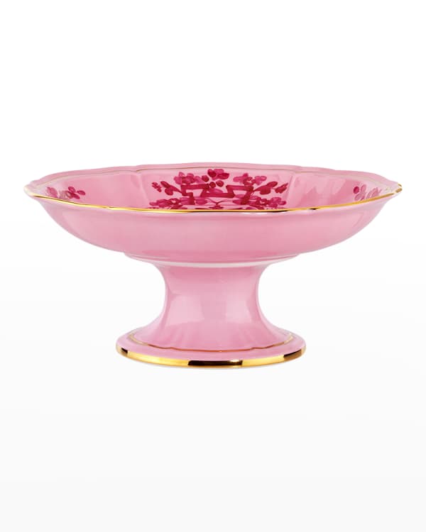 Floral Fruit Stand, Magenta by Ginori 1735