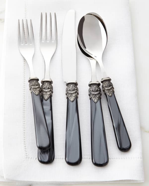 Godinger 92-Piece 20th-Century Baroque Silver-Plated Flatware