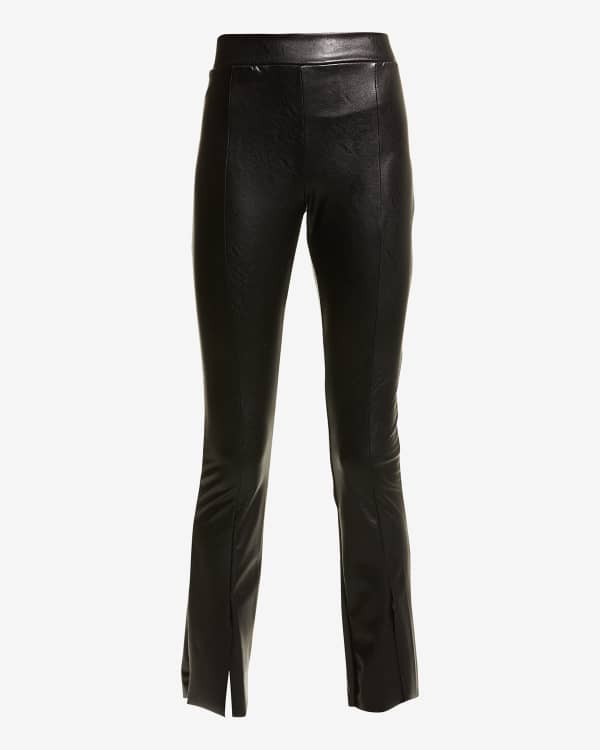 SPANX® Faux Leather Flare Pants