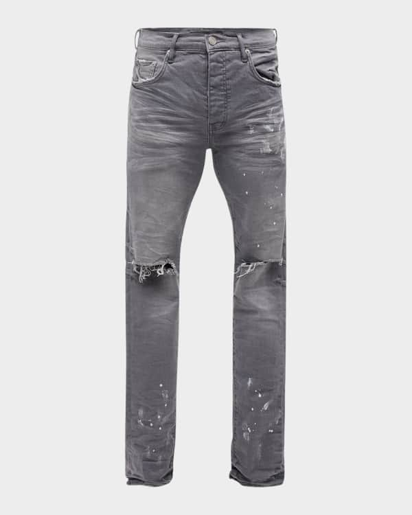 Relaxed Carpenter Jean With Paint Splatter