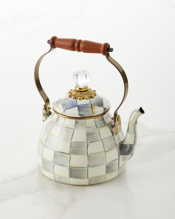 MacKenzie-Childs Courtly Chickatee Teapot | Neiman Marcus