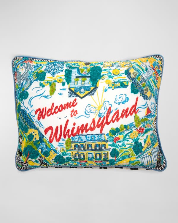 MacKenzie-Childs Amsterdam Square Pillow | Neiman Marcus