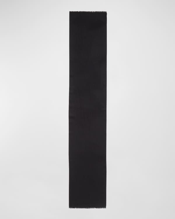 Johnstons Of Elgin Plaid Merino Wool Scarf Neiman Marcus