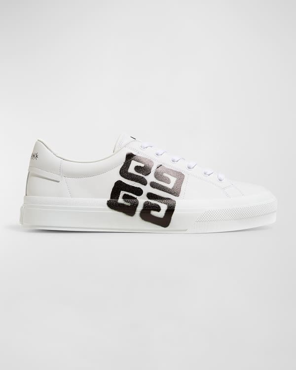 Givenchy men's urban knots leather clearance sneakers
