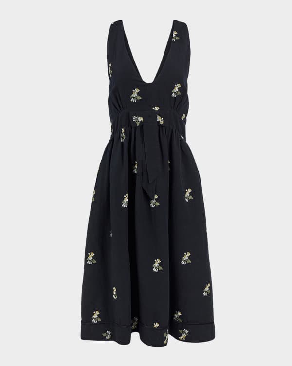 Ramy Brook Aralyn Combo Midi Tank Dress | Neiman Marcus