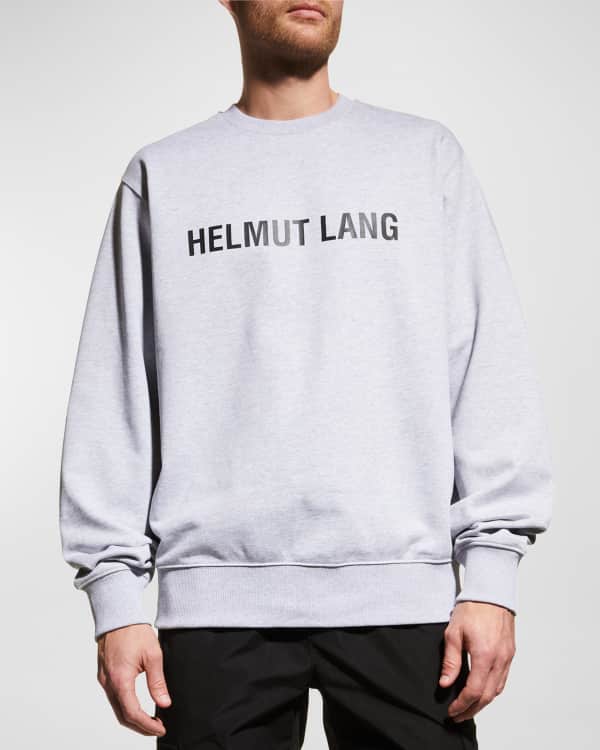 Helmut Lang Men's Core Logo Pullover Hoodie