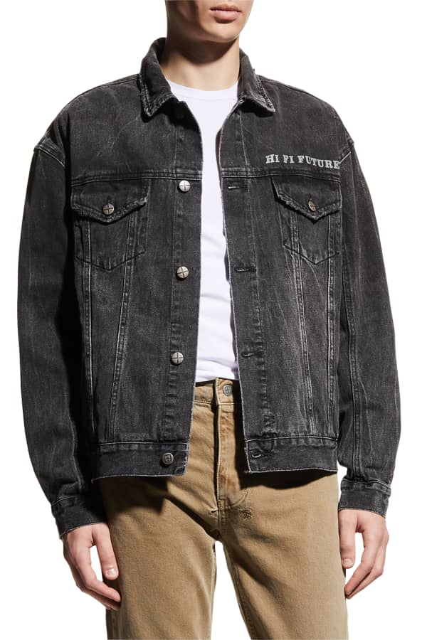 TOM FORD Men's Selvedge Denim Jacket | Neiman Marcus